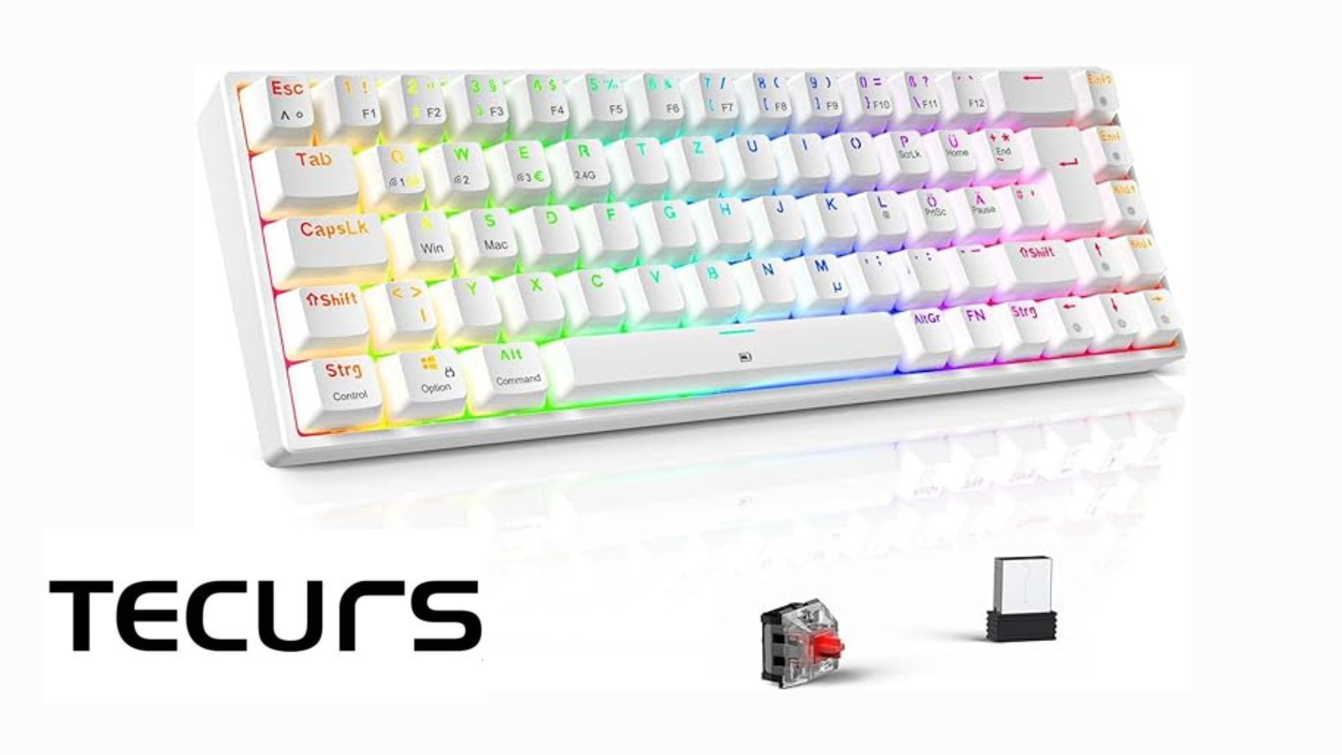 tecurs gaming tastatur