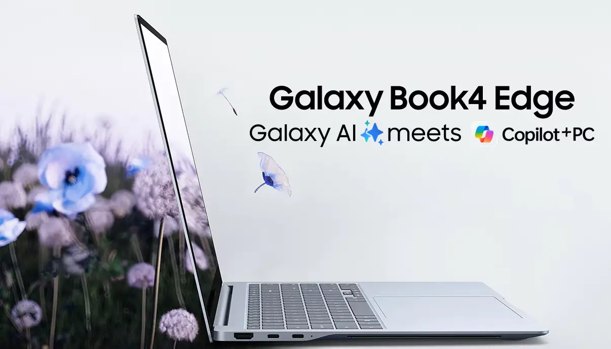 #Samsung Galaxy Book4 Edge: KI-Notebook mit schlankem Design!